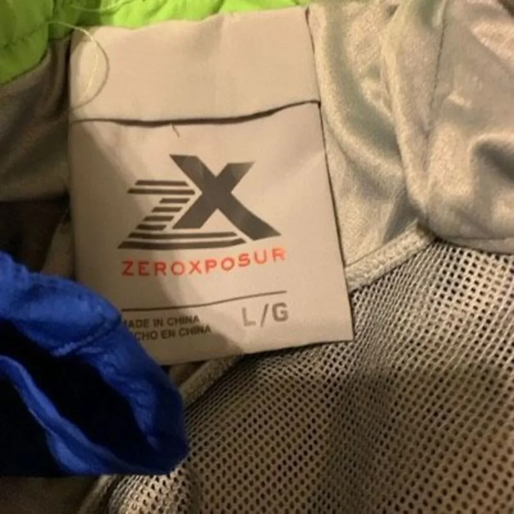 Zeroxposure Size Large Blue Board Shorts